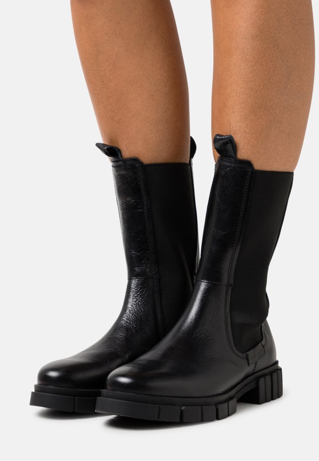 Bottes à Plateforme Gabor Noir | Exclusif